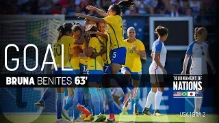 WNT vs. Brazil: Bruna Benites Goal - July 30, 2017