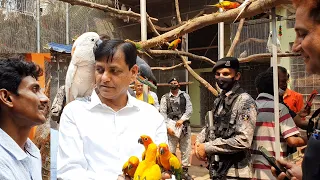 Exotic Bird Delighted Hon.Central Minister Mr.Nityanand Rai /Adding Feather To The Crown Of Success.