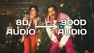 24kgoldn - Mood(900D AUDIO) Ft.iann dior,justinbieber,j balvin |Use Headphones|share|Not 8d|10d|16d|