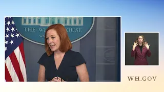 06/08/21: Press Briefing by Press Secretary Jen Psaki, Sameera Fazili, and Peter Harrell