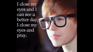 Pray - Justin Bieber (Lyric Video)