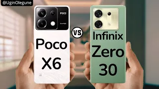 Infinix Zero 30 5G vs Poco X6 5G