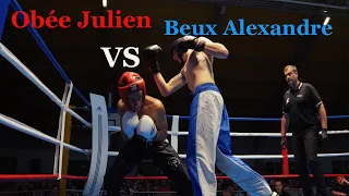 Gala de Boxe de Yerville 2019 : OBEE JULIEN  VS  BEUX ALEXANDRE