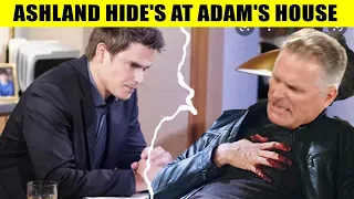 CBS Young And The Restless Ashland is at Adam's house, they plan to assassinate Nick for revenge