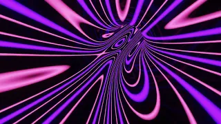 Abstract Background Video 4k VJ LOOP NEON Pink  Purple Metallic Tunnel Calming Screensaver