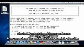 Elcomsoft iOS Forensic Toolkit / PART2