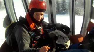 Paragliding - dialog v lanovke :)
