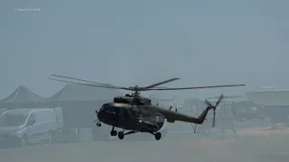 Mil Mi 171 Polish Air Force Arrival Texel Leasweb Airshow 3-8-2018