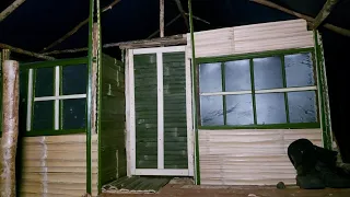 Camping Bersama Istri-Membangun Rumah Bambu Sederhana Aman dan Nyaman