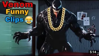 Venom Thug Life Moments Hindi  🤣😂Venom Funny Scenes Hindi 😜😘 Venom Movie Funny Clips