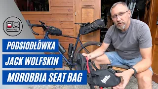 Test Torby Podsiodłowej Jack Wolfskin MOROBBIA SEAT BAG i porównanie z Jack Pack Tobołek 2.0