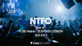 NTFO live at Fuse Matiné (Lisbon)