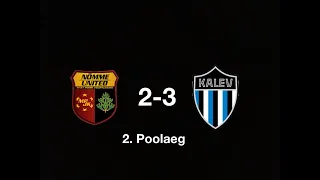 FC Nõmme United vs JK Tallinna Kalev Valge (2-3) 2. Poolaeg