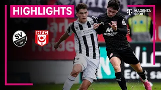 SV Sandhausen - Hallescher FC | Highlights 3. Liga | MAGENTA SPORT
