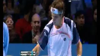 novak djokovic vs ferer ATP World Tour Finals 23112011