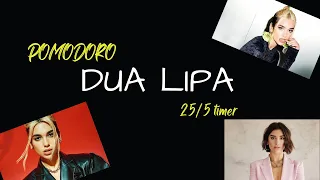 [1-HOUR 25/5 POMODORO] Dua Lipa Instrumental Playlist