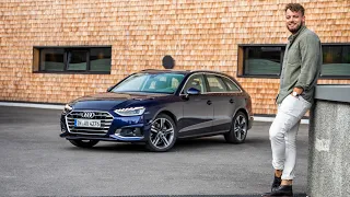 Im 2019 Audi A4 Facelift Avant 35 TDI (163 PS) in Tirol 🏔 Fahrbericht | Review | POV | Test-Drive.