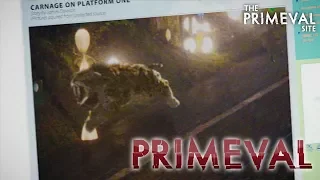 Primeval: Series 2 - Episode 3 - A Smilodon Kills a Civilian on a Railway Platform (2008)