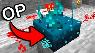 GENIUS minecraft sculk sensor trap #shorts