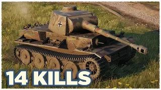 VK 36.01 (H) • 14 KILLS • WoT Gameplay