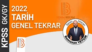 3) KPSS Tarih Genel Tekrar 3 Osmanlı Devleti Siyasi Tarih Dağılmaya Kadar - 2022 - Ramazan YETGİN