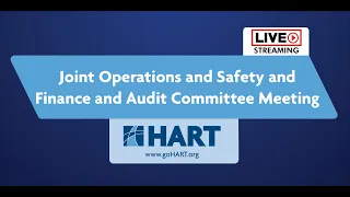 HART Joint Operations and Safety, and Finance and Audit Committee Meeting - 11.18.22