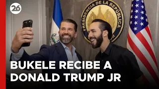 EL SALVADOR | El presidente Bukele recibió a Donald Trump Jr