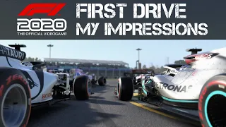 F1 2020 PC GAMEPLAY - My First Impressions