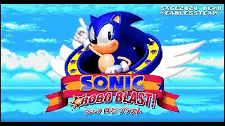 Good Remake but hard layout...  Sonic Robo Blast Remake SAGE 2020 Demo