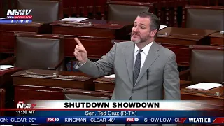 MUST WATCH: Ted Cruz GOES Off On Democrats For Not Paying Coast Guard During Shutdown