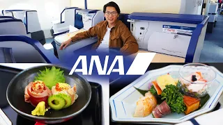 ANA Business Class - A Japanese Feast