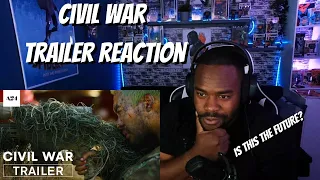 Civil War  Official Trailer | A24 REACTION