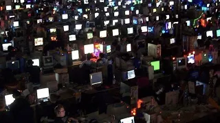 Dreamhack 2000 highlight video with audio