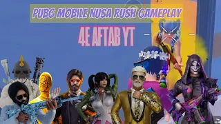 PUBG mobile NUSA RUSH GAMEPLAY 3.0 clachs 4E AFTAB YT