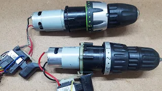 How to Replace Cordless Drill Motor - DC 550 MOTOR