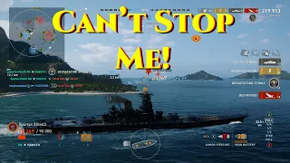 Powerful Yamato Stand! (World of Warships Legends)