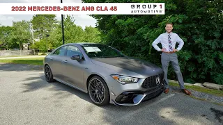 2022 Mercedes-Benz AMG CLA 45 Coupe | Video Tour with Spencer