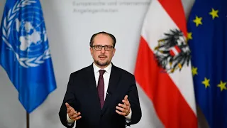 Rede von Außenminister Alexander Schallenberg bei VN-Sondersitzung zu COVID-19 am 03.12.2020