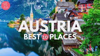 Top 10 BEST Places to Visit in Austria 🇦🇹 (FREE Travel Packing List 🏝️✈️🧳)