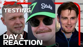 Drivers' Day 1 Reaction | F1 Pre-Season Testing 2024