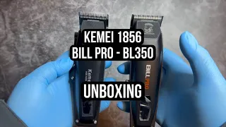 Kemei 1856 + Bill Pro Bl-350 Unboxing!