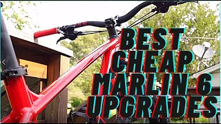 2021 Trek Marlin 6 Mountain Bike Grips and Handlebar Upgrades