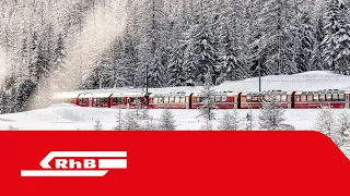 Virtuelle Fahrt im Bernina Express