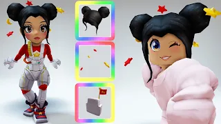 GET THIS FREE SPACE BUN HAIR AND ITEMS NOW 😍🥳