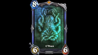 Hearthstone - Signature C'thun