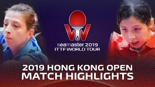 Samara Elizabeta vs Lam Yee Lok | 2019 ITTF Hong Kong Open Highlights (Pre)