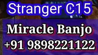 Miracle Banjo tone result in Stranger C15 amplifier  || chingari koi bhadke  || +91 9898221122