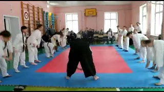 #1 Открытый урок Айкидо, разминка | 合気道 | Aikido
