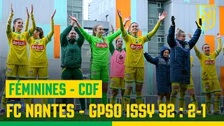 Coupe de France féminine : le résumé de FC Nantes - GPSO Issy 92