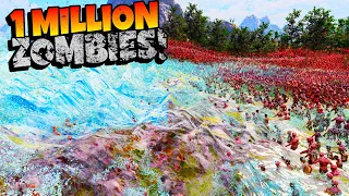 Creating a TSUNAMI to Defeat 1 MILLION ZOMBIES?! - UEBS 2